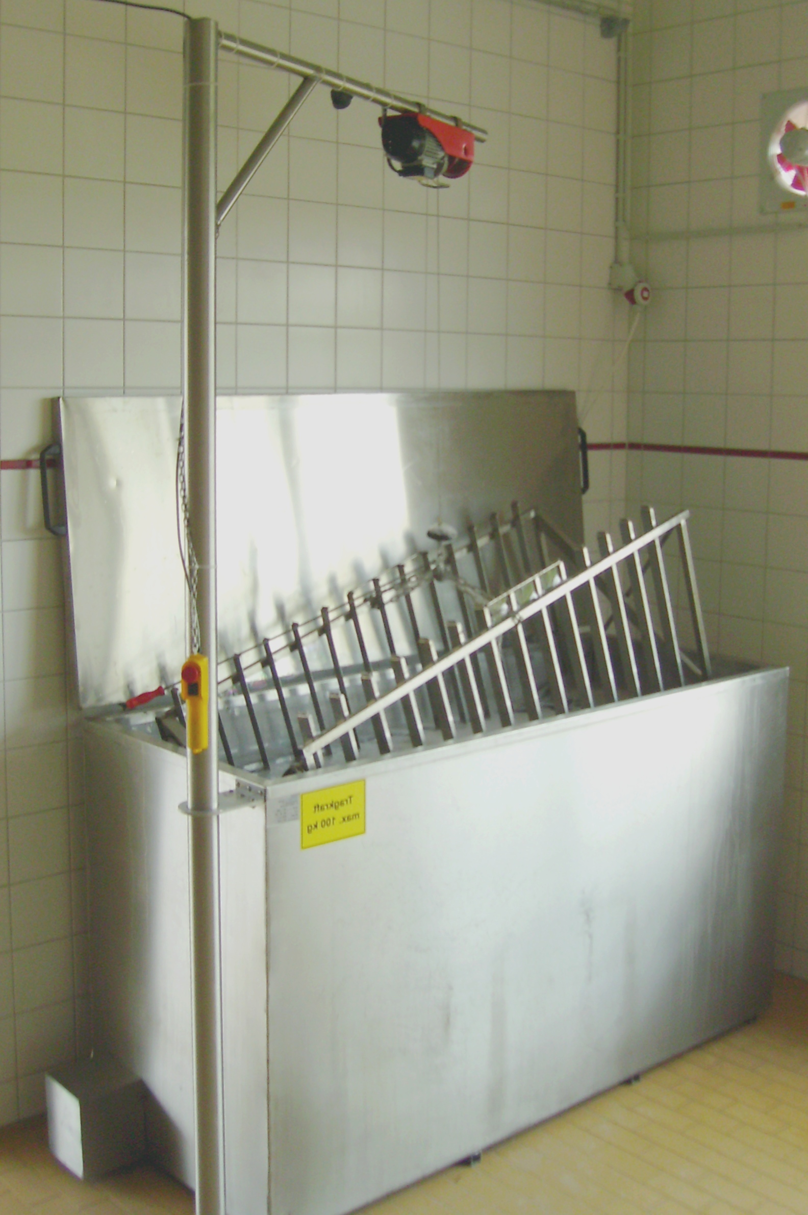 Stikkenwagenreinigungsanlage – Das Verfahren